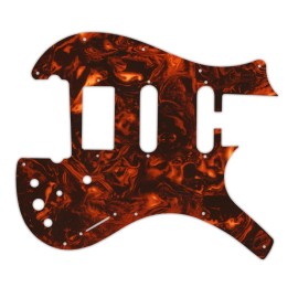 wd Pickguard For Parker Hum Single Single Nitefly SA faux tortoise