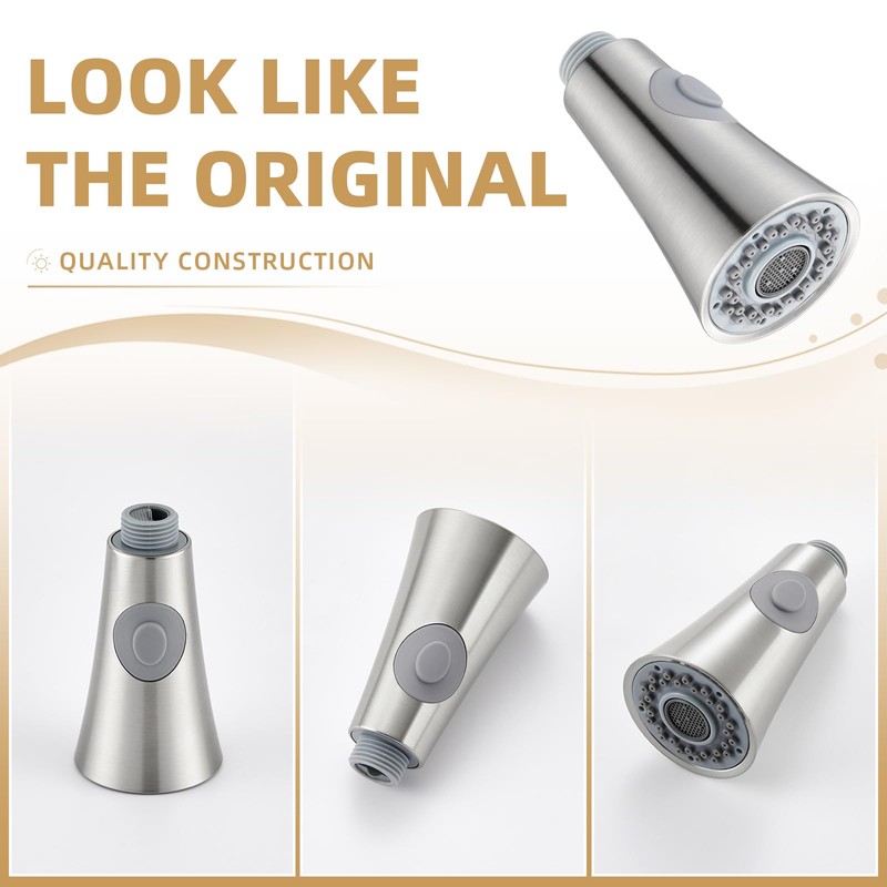 Angle Simple Kitchen Faucet Head Replacement, G 1/2 or 13/16