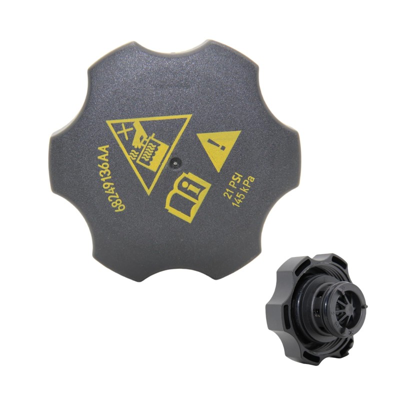 Vexillaris 68249136AA 68096261AA 68442532AA Radiator Coolant Reservoir Recovery Cap for