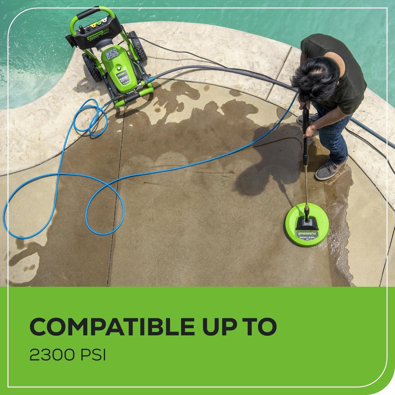 Greenworks 35ft High-Pressure (2300 PSI) Kink-Free Hose, Compatible with M22