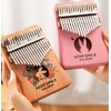 Kalimba Thumb Piano, 21 Keys/17 Keys Finger Piano, Portable Musical