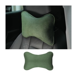 JNNJ Car Neck Pillow Headrest, Seasons Car Headrest for Car Seat, Soft Car Headrest Cushion, Car Seat Cushion Headrest Cushion (Green)