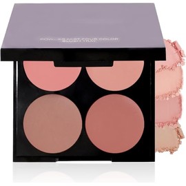 Cream Blush Palette, Cream & Pressed Powder Blusher, Highly Pigmented, Face Palette