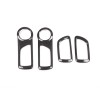 momocar ABS Carbon Fiber Door Inner Handle Bowl Frame Trim