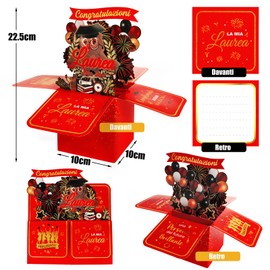 BOFUNX Pop Up Card for Graduation 2025