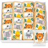 Safari Animal Cookies Theme Individually Wrapped themed Party Favors Baby