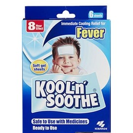 Kool n Soothe for Fever Sheet X 6