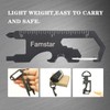 Famstar Keychain Multi-tool 3Pack Metal Pocket Tool Portable No rust