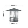 4'' Inch Round Roof Vent Cap Galvanized Steel for All