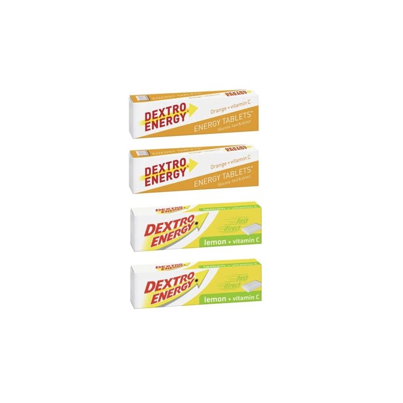 Dextro Energy Tablets Multipack – 4 x 47g (2 x