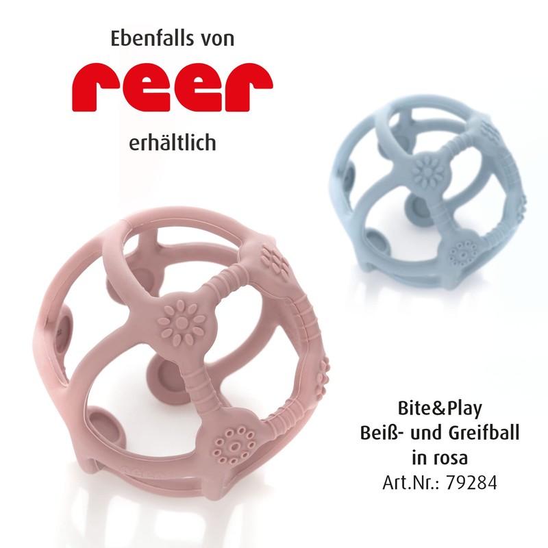 Bite&Play Baby Teething Ball Teether and Toy for Toddler, Great