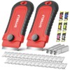 DIYSELF 2 Pack Razor Blade Scraper with 30 Pcs Blades