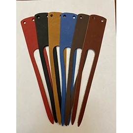 Bulk Baseball/Softball Replacement Leather Thumb/Pinky Loops 2-Pack (Black)