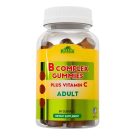 Alfa Vitamins Gomitas Complejo Vitamina B 60 Unidades