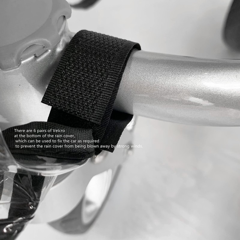 Double Stroller Rain Cover,Rain Cover for Double Tandem Stroller,Big Size