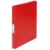Q-Connect Ring Binder – A4, 4 Rings red/Clear