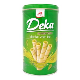 Deka Matcha Green Tea Wafer Roll 300 Gr / 10.5 Oz