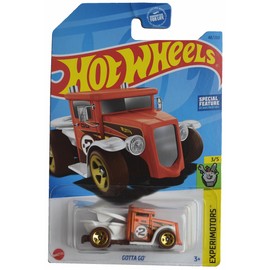 Hot Wheels Gotta Go, Experimotors 3/5 [orange/white] 48/250