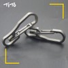 TITO Lightweight Titanium Quick Release Key Chian Hook Only 12g