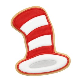 Floppy Top Cat in the Hat 5.5 Inch Cookie Cutter from The Cookie Cutter Shop – Tin Plated Steel - Made in the USA