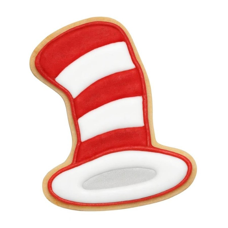 Floppy Top Cat in the Hat 5.5 Inch Cookie Cutter