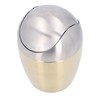 Desktop Small Trash Can Multipurpose 304 Stainless Steel Mini Trash