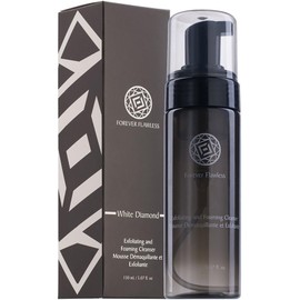 Forever Flawless Exfoliating Foaming Facial Cleanser with White Diamond Powder and Vitamin C