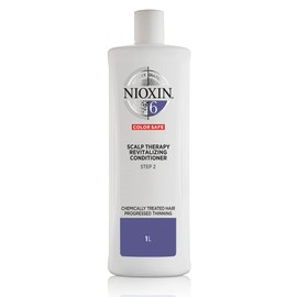 NIOXIN System 6 Scalp Therapy Conditioner (1L) - Revitalising Conditioner for Chemically Treated, Visibly Thinning Hair - Prevents Hair Loss from Hair Breakage and for More Resistance