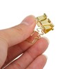 100 Pcs Binder Clips Gold Animal Shape Strong Clamping Force