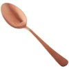 Mercer Culinary Plating Spoon Solid Bowl, Stainless Steel, Rose Gold,