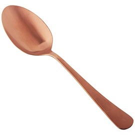 Mercer Culinary Plating Spoon Solid Bowl, Stainless Steel, Rose Gold, 21.8 x 5.4 x 3.2 cm