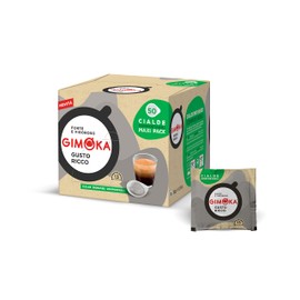 Gimoka Gusto Ricco Compostable Coffee Blend, Intensity 13-50 Pads - Compatible with ESE System Paper Pads 44 mm