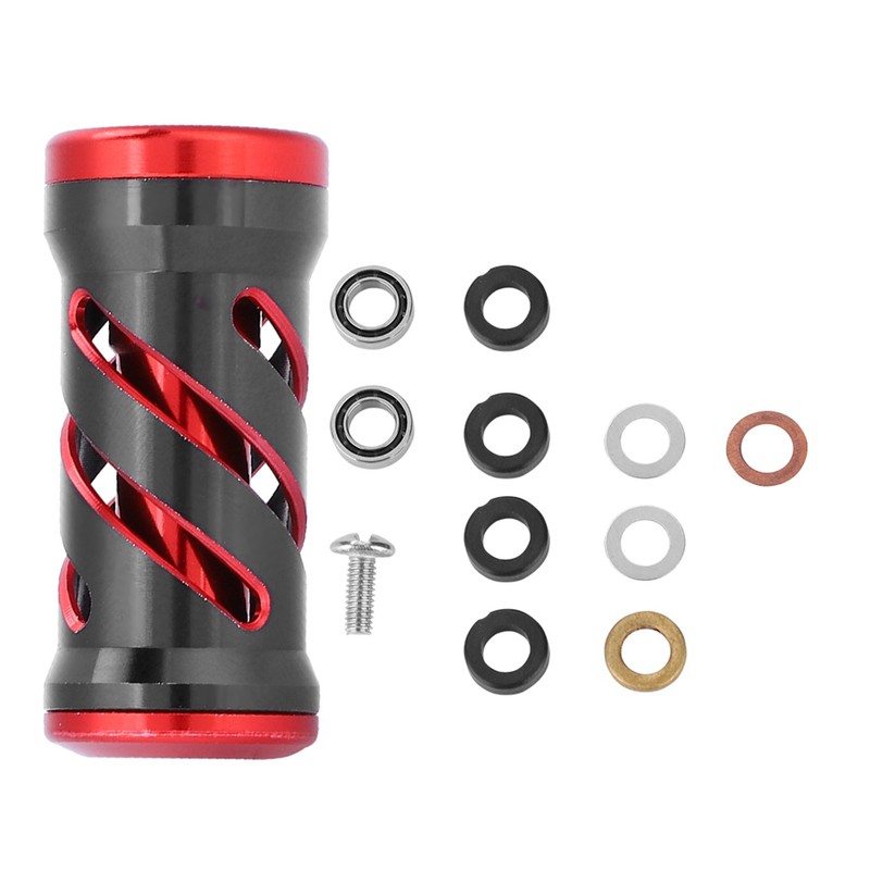 Fishing Reel Handle Metal Knob with Fittings Replacement Parts for