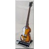 PAUL McCARTNEY Miniature Bass Hofner Beatles w/Guitar Pick