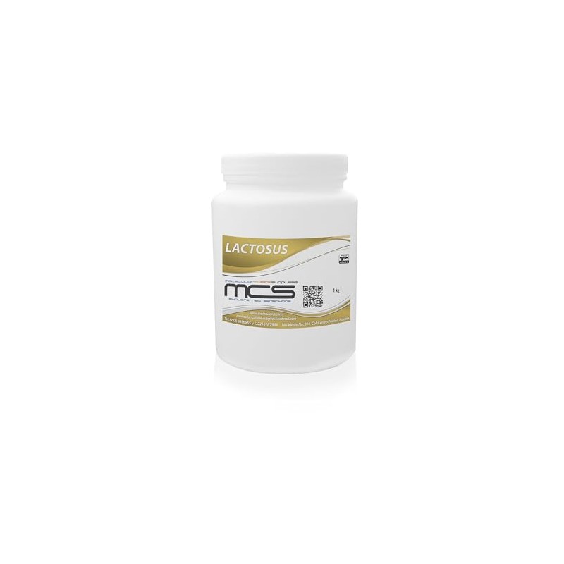 Lactosa USP (Lactosus) 1 KG Cocina Molecular