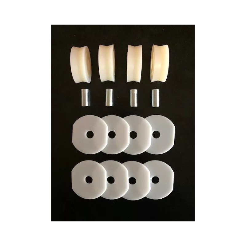 Affordable-Aviation.com CESSNA SEAT ROLLER KIT - 1 - FAA/PMA Approved!