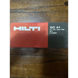 Hilti NEW! Hilti GC 41 Gas Can Fuel Cell For Gx3 #2105697 EXP: 09/2025