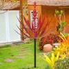 Outdoor Yard Lawn Garden Decor Kinetic Wind Spinner Metal Kinetic
