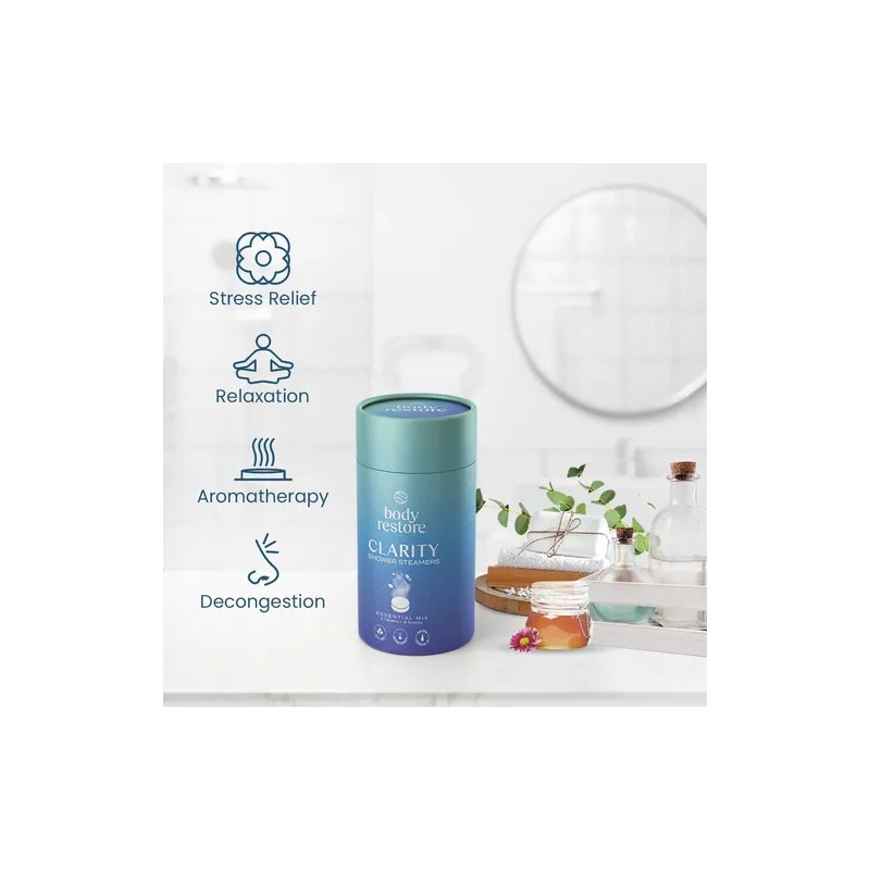 Vaporizadores De Ducha Body Restore, Aromaterapia, Paquete D