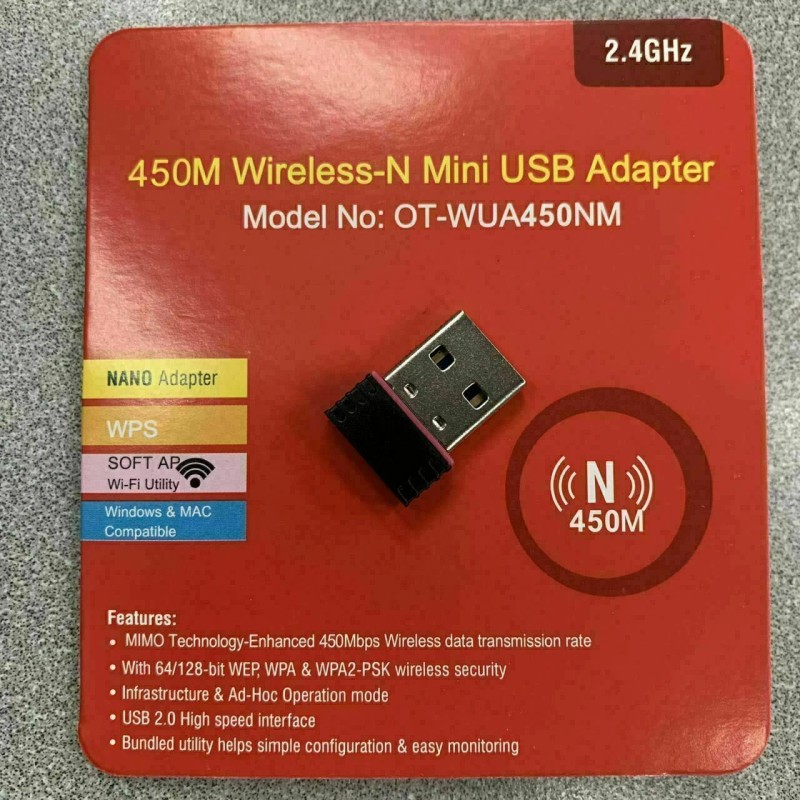 Unbranded NEW 150/300/600/12 - 300Mbps WiFi Adapter