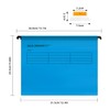 20PCS A4 Suspension Files, Polypropylene Filing Cabinet Suspension Files with