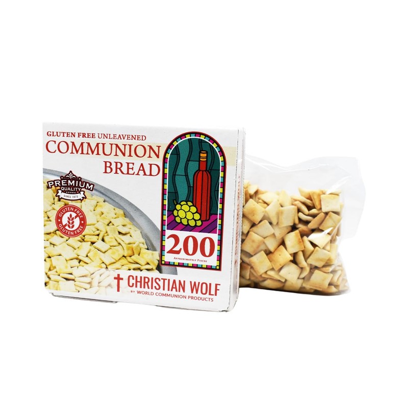 Unleavened Gluten Free Bread for Communion (200 pieces)