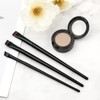 3pcs Eyeliner Brush Kit, Flat & Fine Angled Eyeliner Brush