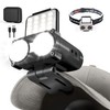 Hopedone LED Hard Hat Light, 800Lumens Rechargeable Dimmable Clip on