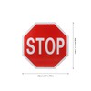 Traffic Stop Sign - Weatherproof Aluminum Octagon Warning Sign for