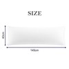 PiccoCasa Pillowcase 40 x 145 cm Side Sleeper Pillow Cover