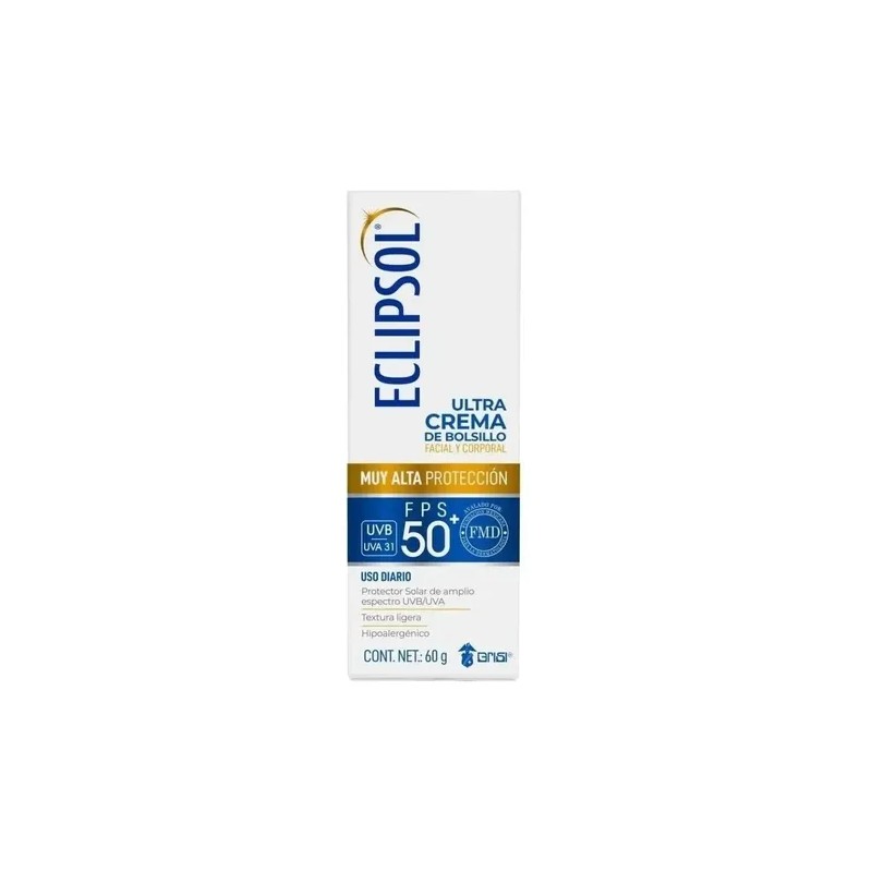 2 Bloqueador Solar Eclipsol Fps 50 60grs Cu