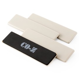 CO-Z Large Furniture Sliders - 4 Pack, 2 1/2" x 9" Rectangle Reusable Furniture Sliders for Carpet, Heavy-Duty Furniture Gliders Movers for Hardwood Floors, Plastic Moving Pads for Heavy Furniture