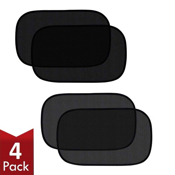 DEEPIN Car Window Shade (4 Pack) -20"x12" Car Side Windows
