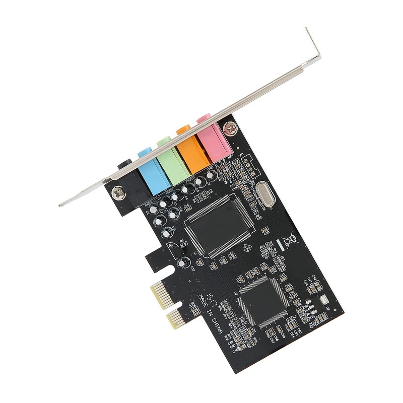 PCIE Sound Card, 6 Channel Surround Sound Computer Sound Card